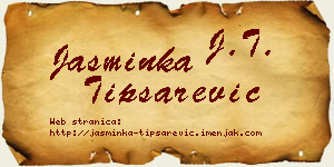 Jasminka Tipsarević vizit kartica